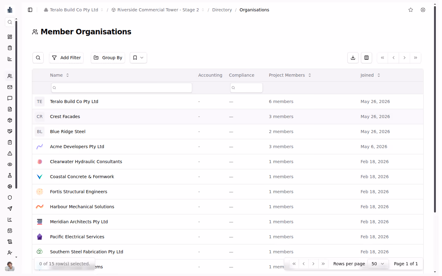 Directory screenshot — detail view